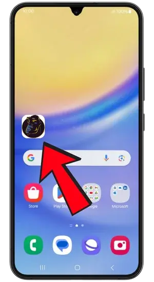 Casino icon on the home screen